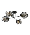 Talia 4 Sort loftslampe - E27, 230V, uden lyskilde