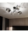 Talia 4 Sort loftslampe - E27, 230V, uden lyskilde