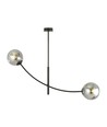 Hunter 2 Sort/Grafit loftslampe - Ø14 cm, E14, 230V, uden lyskilde