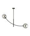 Hunter 2 Sort/Grafit loftslampe - Ø14 cm, E14, 230V, uden lyskilde