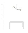 Hunter 2 Sort/Grafit loftslampe - Ø14 cm, E14, 230V, uden lyskilde