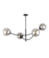 Hunter 4 Sort/Grafit loftslampe - Ø14 cm, E14, 230V, uden lyskilde
