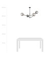 Hunter 4 Sort/Grafit loftslampe - Ø14 cm, E14, 230V, uden lyskilde