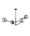 Hunter 4 Sort/Grafit loftslampe - Ø14 cm, E14, 230V, uden lyskilde