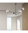 Hunter 4 Sort/Grafit loftslampe - Ø14 cm, E14, 230V, uden lyskilde