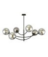 Hunter 6 Sort/Grafit loftslampe - Ø14 cm, E14, 230V, uden lyskilde