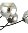 Hunter 6 Sort/Grafit loftslampe - Ø14 cm, E14, 230V, uden lyskilde