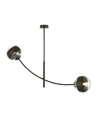 Hunter 2 Sort/Stribe loftslampe - Ø14 cm, E14, 230V, uden lyskilde