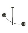 Hunter 2 Sort/Stribe loftslampe - Ø14 cm, E14, 230V, uden lyskilde