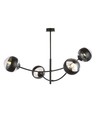 Hunter 4 Sort/Stribe loftslampe - Ø14 cm, E14, 230V, uden lyskilde