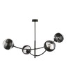 Hunter 4 Sort/Stribe loftslampe - Ø14 cm, E14, 230V, uden lyskilde