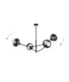 Hunter 4 Sort/Stribe loftslampe - Ø14 cm, E14, 230V, uden lyskilde