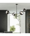 Hunter 4 Sort/Stribe loftslampe - Ø14 cm, E14, 230V, uden lyskilde