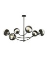Hunter 6 Sort/Stribe loftslampe - Ø14 cm, E14, 230V, uden lyskilde