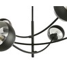 Hunter 6 Sort/Stribe loftslampe - Ø14 cm, E14, 230V, uden lyskilde