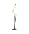 Hunter LP3 Sort/Opal gulvlampe - Ø15 cm, E14, 230V, uden lyskilde