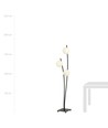 Hunter LP3 Sort/Opal gulvlampe - Ø15 cm, E14, 230V, uden lyskilde