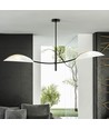 Lotus 2 Hvid/Guld loftslampe - Ø12 cm, E14, 230V, uden lyskilde