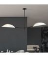 Lotus 2 Hvid/Guld loftslampe - Ø12 cm, E14, 230V, uden lyskilde