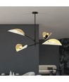 Lotus 4 Hvid/Guld loftslampe - Ø12 cm, E14, 230V, uden lyskilde