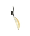 Lotus K1 Hvid/Guld væglampe - Ø12 cm, E14, 230V, uden lyskilde