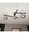 Smart 3 Sort/Grafit loftslampe - Ø15 cm, E14, 230V, uden lyskilde
