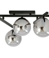 Smart 4 Sort/Grafit loftslampe - Ø15 cm, E14, 230V, uden lyskilde
