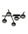 Smart 5 Sort/Stribe loftslampe - Ø15 cm, E14, 230V, uden lyskilde