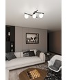 Smart 3 Sort/Opal loftslampe - Ø15 cm, E14, 230V, uden lyskilde