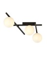 Smart 3 Sort/Opal loftslampe - Ø15 cm, E14, 230V, uden lyskilde