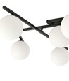 Smart 4 Sort/Opal loftslampe - Ø15 cm, E14, 230V, uden lyskilde