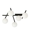 Smart 5 Sort/Opal loftslampe - Ø15 cm, E14, 230V, uden lyskilde