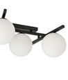 Smart 5 Sort/Opal loftslampe - Ø15 cm, E14, 230V, uden lyskilde