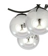 Boston 4 Sort/Grafit loftslampe - Ø14 cm, E14, 230V, uden lyskilde