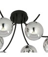 Boston 6 Sort/Grafit loftslampe - Ø14 cm, E14, 230V, uden lyskilde