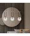 Glam 3 Sort/Transparent pendellampe - Ø14 cm, E14, 230V, uden lyskilde