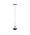 Glam 1 Sort/Stribe pendellampe - Ø14 cm, E14, 230V, uden lyskilde