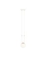 Glam 1 Hvid/Opal pendellampe - Ø15 cm, E14, 230V, uden lyskilde