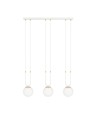 Glam 3 Hvid/Opal pendellampe - Ø15 cm, E14, 230V, uden lyskilde
