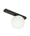 Fit 1 Sort/Opal loftslampe - Ø15 cm, E14, 230V, uden lyskilde