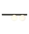 Fit 2 Sort/Opal loftslampe - Ø15 cm, E14, 230V, uden lyskilde