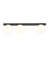 Fit 3 Sort/Opal loftslampe - Ø15 cm, E14, 230V, uden lyskilde