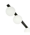 Fit 3 Sort/Opal loftslampe - Ø15 cm, E14, 230V, uden lyskilde