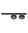 Fit 2 Sort/Stribe loftslampe - Ø14 cm, E14, 230V, uden lyskilde