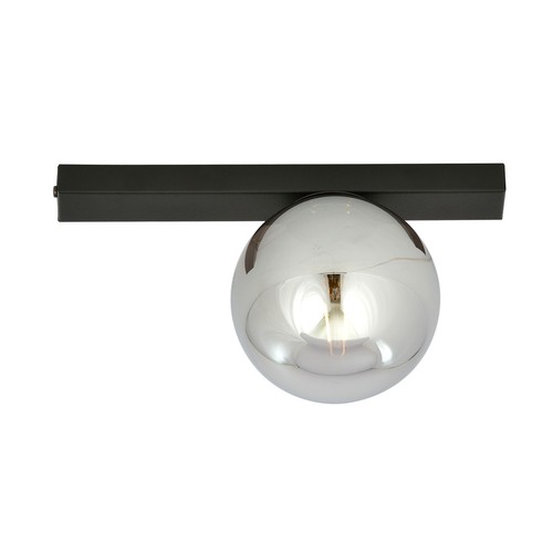 Fit 1 Sort/Grafit loftslampe - Ø14 cm, E14, 230V, uden lyskilde