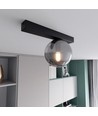 Fit 1 Sort/Grafit loftslampe - Ø14 cm, E14, 230V, uden lyskilde