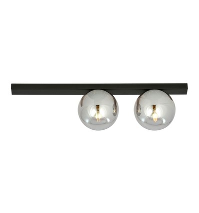 Fit 2 Sort/Grafit loftslampe - Ø14 cm, E14, 230V, uden lyskilde