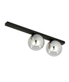 Fit 2 Sort/Grafit loftslampe - Ø14 cm, E14, 230V, uden lyskilde