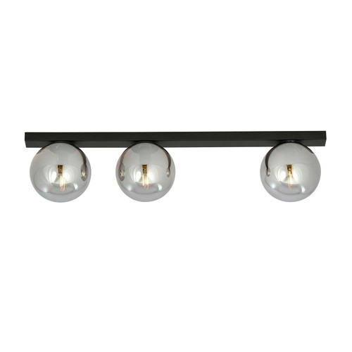 Fit 3 Sort/Grafit loftslampe - Ø14 cm, E14, 230V, uden lyskilde