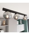 Fit 3 Sort/Grafit loftslampe - Ø14 cm, E14, 230V, uden lyskilde